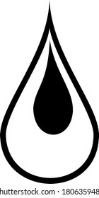 Imagen en blanco y negro de gotitas líquidas que pueden ser agua, sangre, aceite y otros. El agua es la parte más importante de la vida cotidiana. La mayoría de nuestros cuerpos y la tierra son agua.