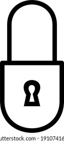 Imagen en blanco y negro de un candado que muestra que se está abriendo o cerrando la entrada