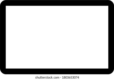 Black and white image of rectangle. A rectangle is a shape that is bounded by two pairs of parallel sides that are the same length and intersect perpendicularly to form right angles.