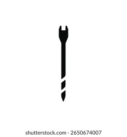 Una Imagen en blanco y negro de un tornillo