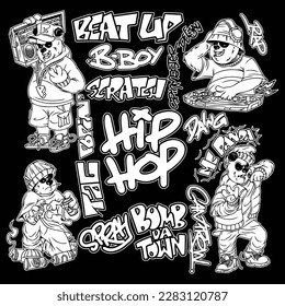 Hip Hop Vector Art, Icons, and Graphics for Free Download
