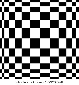 The black and white image of the square looks so embossed