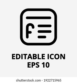 Black and white information icon. Isolated editable vector icon. Message sending. Information receive. Typing. Mailbox. Business exchange 