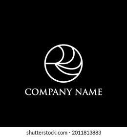 LOGO DE BELLEZA INICIAL EN BLANCO Y NEGRO