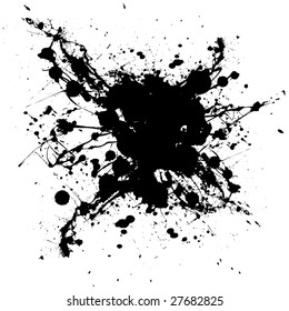 Silla de tinta blanca y negra: vector de stock (libre de regalías) 27682825  | Shutterstock