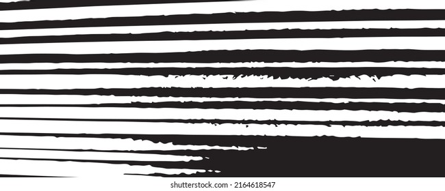 ilustración vectorial de línea abstracta en blanco y negro.