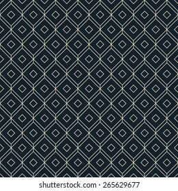 black and white isometric grid background. seamless vector pattern, each detail in separate layer.