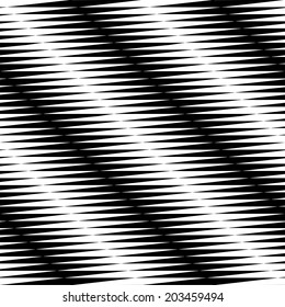 Black and white jagged edge seamless pattern, eps 10, vector, illustration.