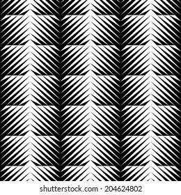 Black and white jagged edge seamless pattern, eps 10, vector, illustration.