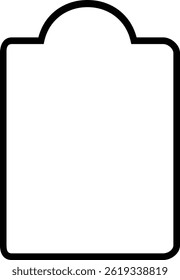 ícone da placa de corte da cozinha preto e branco