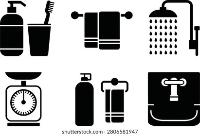 Black and white of kitchenware and utensils set kettle teapot desi