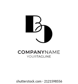 black and white letter BC logo