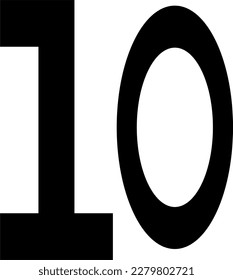 elemento icono de tipografía de fondo digital de letras en blanco y negro.  