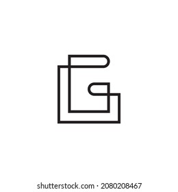Black and White Letter G Logo