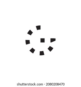 Black and White Letter G Logo