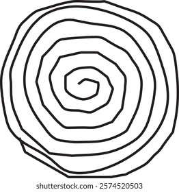  black white line around art