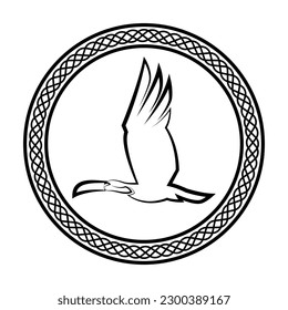 Arte de línea blanca y negra de la pista de vuelo Buen uso para símbolo icono de mascota avatar tatuaje de la camiseta diseño logotipo o cualquier diseño