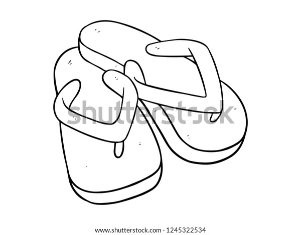 white line sandals