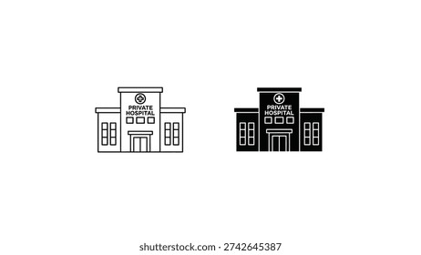Black and white line art of two classic movie theater facades side by side
