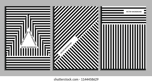 Black and white line background,cover page,vector   