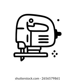 Un dibujo de línea en blanco y negro de un rompecabezas, mostrando sus componentes clave.
