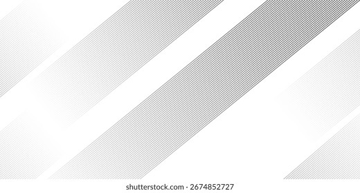 Gradación de textura de medio tono de línea blanca negra. Concepto de líneas de Tecnología.