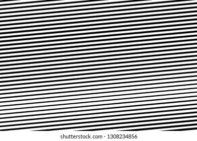 Black and white Line halftone pattern with gradient effect.Straight stripes. Parallel direct monochrome pattern Template for backgrounds and stylized textures. Vector illustration