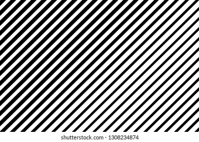 Black and white Line halftone pattern with gradient effect.Straight stripes. Parallel direct monochrome pattern Template for backgrounds and stylized textures. Vector illustration