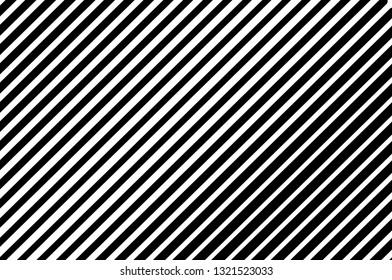 Black and white Line halftone pattern with gradient effect.Straight stripes. Parallel direct monochrome pattern Template for backgrounds and stylized textures. Vector illustration