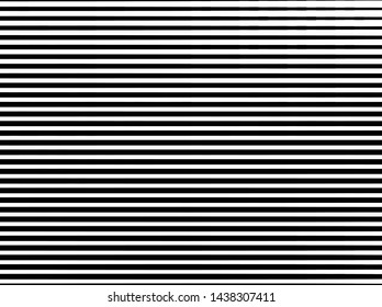 Black and white Line halftone pattern with gradient effect. Parallel straight monochrome pattern with stripes Template for backgrounds and stylized textures. Vector illustration