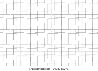 black and white line seamless pattern