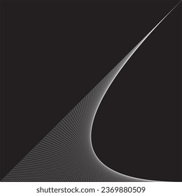 Black and White lines Abstract background