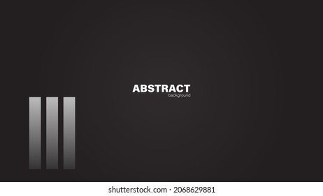 Fondo de líneas en blanco y negro. Textura vectorial abstracta oscura moderna