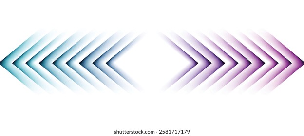 Black and white lines pattern with arrows shape. Transition background and jersey design. Vector Format Illustration. Fully editable vector element	
