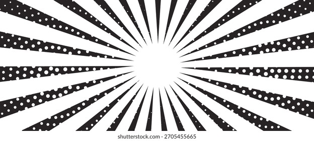 efeito de textura de velocidade de vórtice de linhas preto e branco