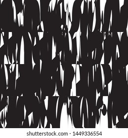 Black and White Liquid Geometric Background Design, Fluid Gradient Geometric Backdrop Shapes Art Composition, Futuristic Minimal Design Poster, Abstract Fest Creative Template
