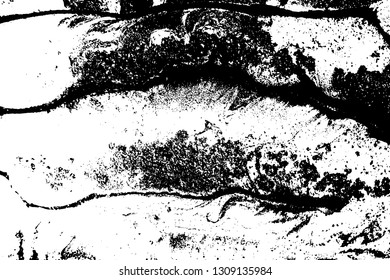 Black and white liquid marbled pattern
