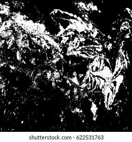Black and white liquid texture, watercolor hand drawn marbling illustration, abstract background.