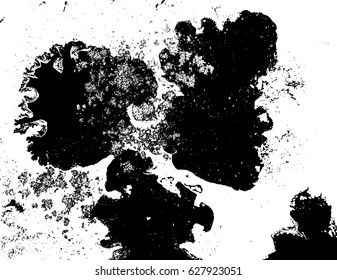 Black and white liquid texture, watercolor hand drawn marbling illustration, abstract vector background