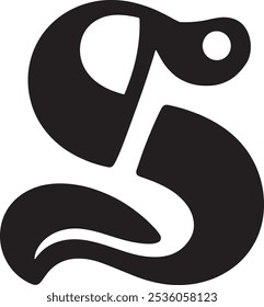 Ein schwarz-weißes Logo