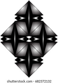 Black and white logo
