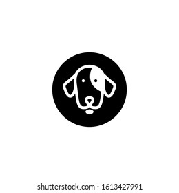 Dog Icon Set Collection Vector Silhouette Stock Vector (Royalty Free ...