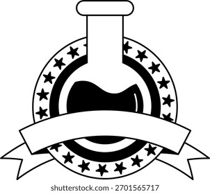 logotipos a preto e branco de um copo