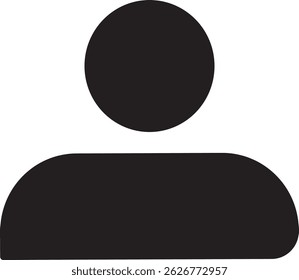 Diseño de icono de hombre blanco y negro