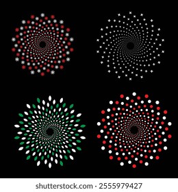 Black and white mandala design,abstract background.