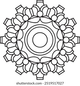 Black And White Mandala Patterns