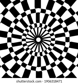 black and white mandala. symmetrical patterns.
