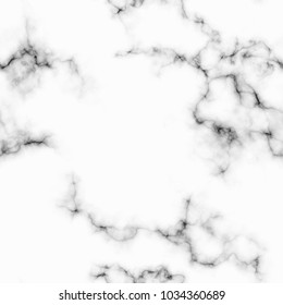 Black and White Marble Seamless Texture. Hand Painted Fashion Marble Pattern. Natural Stone Interior Texture. Fabric, Packaging Print Design Background.