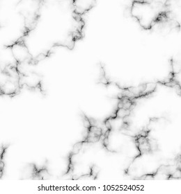 Black and White Marble Seamless Texture. Hand Drawn Fashion Marble Pattern. Decorative Interior Surface Texture. Fabric, Packaging Print Design Pattern.