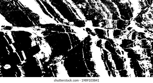 Textura de mármol blanco y negro. Resumen del fondo vectorial.
